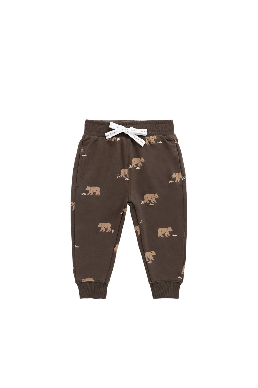 Organic Cotton Dominic Track Pant - Bear Buddies Canteen Childrens Pant from Jamie Kay Australia