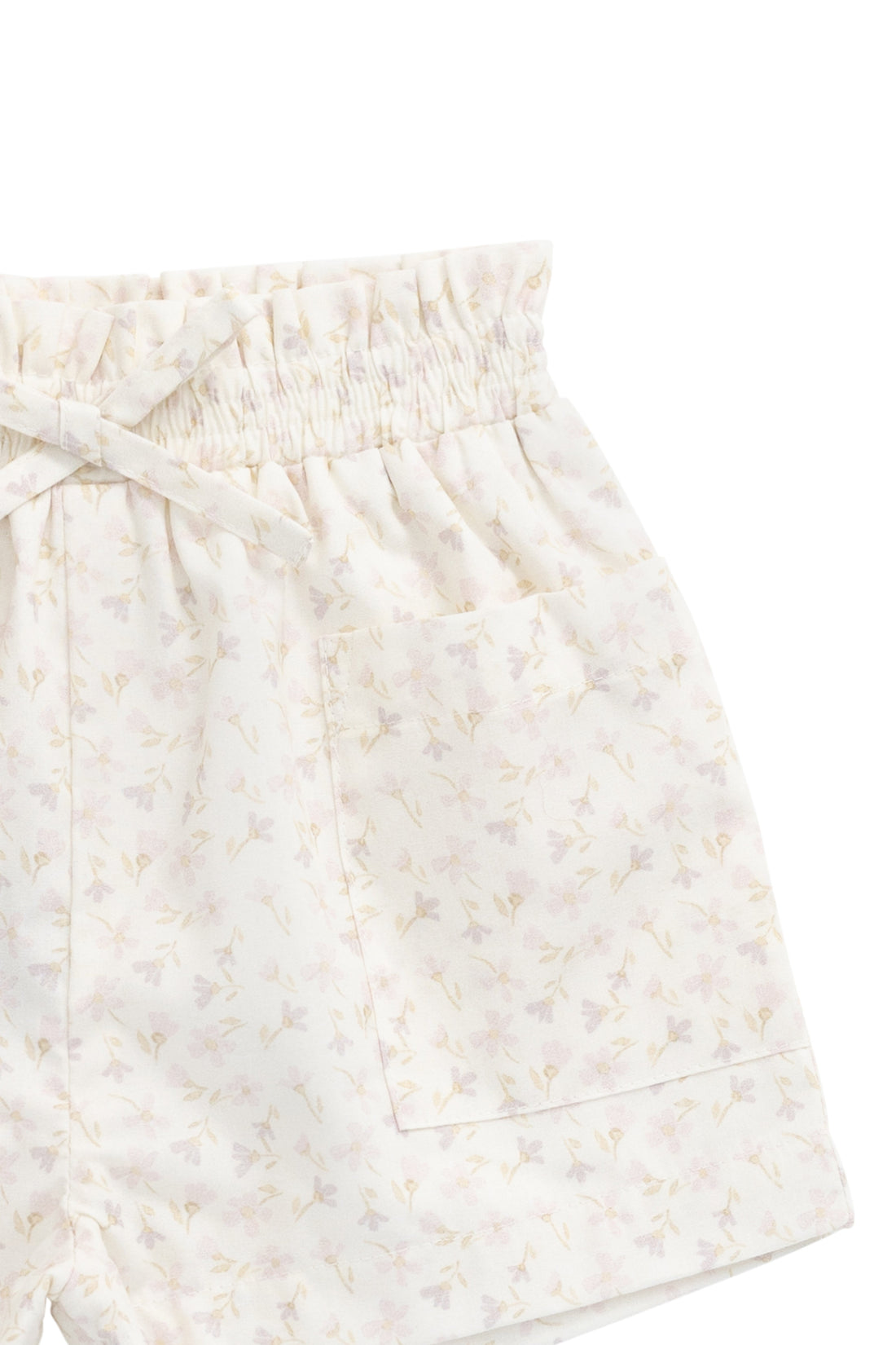 Organic Cotton Emelia Short - Aries Mauve Childrens Short from Jamie Kay Australia