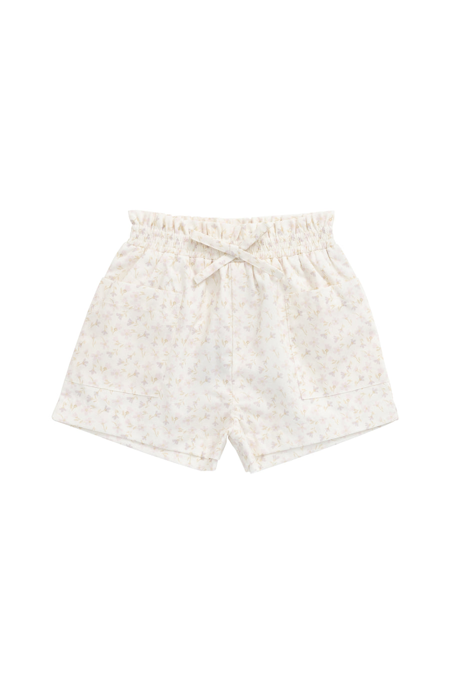 Organic Cotton Emelia Short - Aries Mauve Childrens Short from Jamie Kay Australia