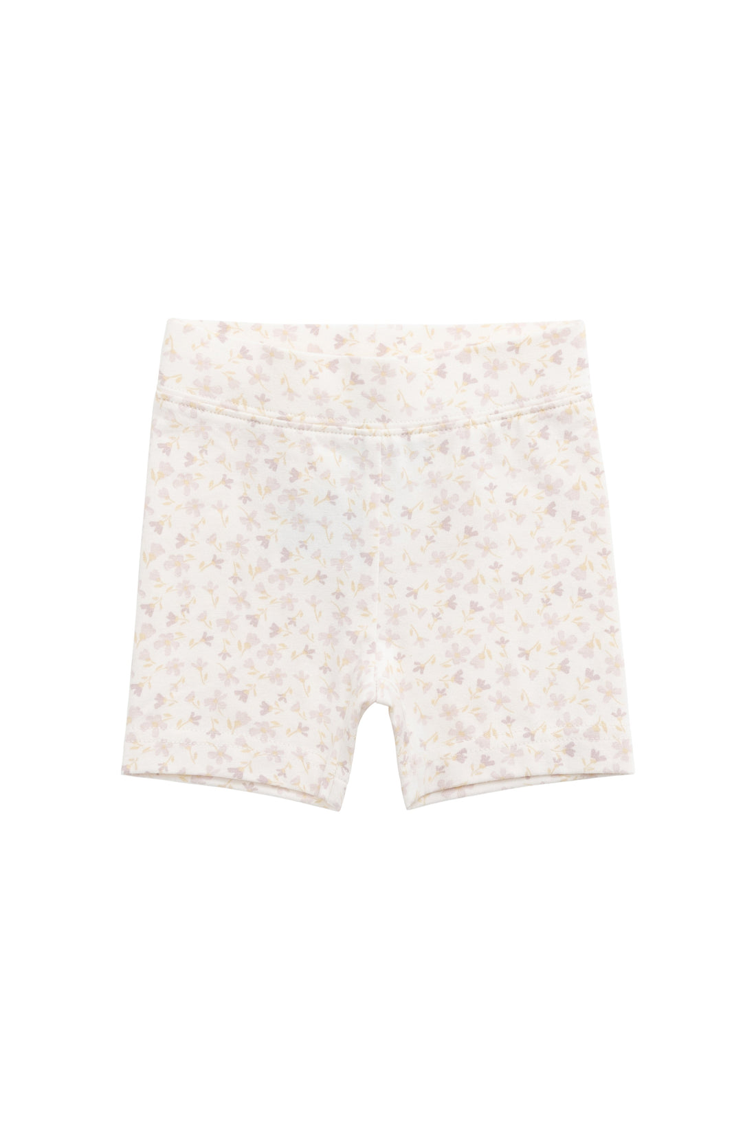 Organic Cotton Everyday Bike Short - Aries Mauve Childrens Short from Jamie Kay Australia