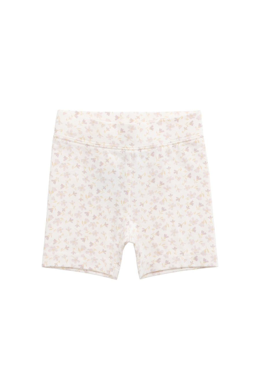 Organic Cotton Everyday Bike Short - Aries Mauve Childrens Short from Jamie Kay Australia
