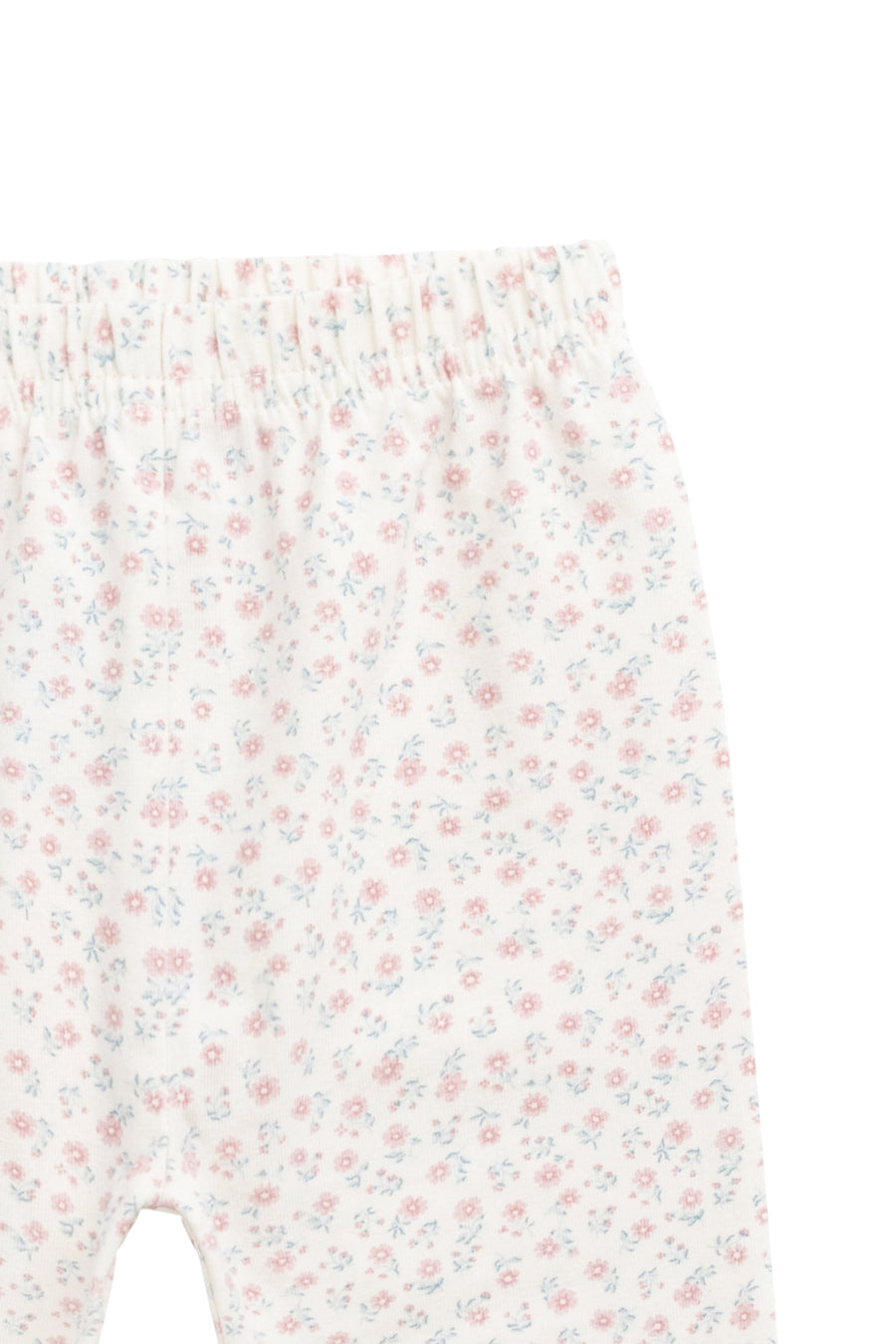 Organic Cotton Everyday Legging - Posy Garden Pink Childrens Legging from Jamie Kay Australia
