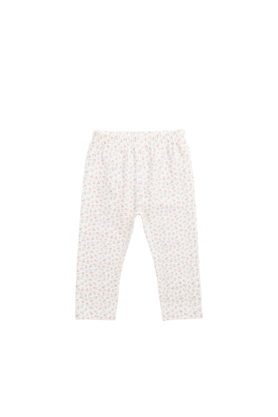 Organic Cotton Everyday Legging - Posy Garden Pink Childrens Legging from Jamie Kay Australia