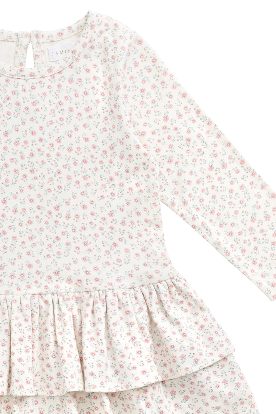 Organic Cotton Fayette Dress - Posy Garden Pink Childrens Dress from Jamie Kay Australia