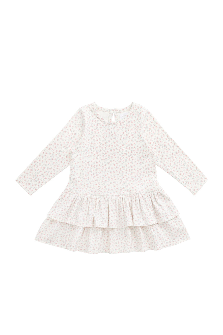 Organic Cotton Fayette Dress - Posy Garden Pink Childrens Dress from Jamie Kay Australia