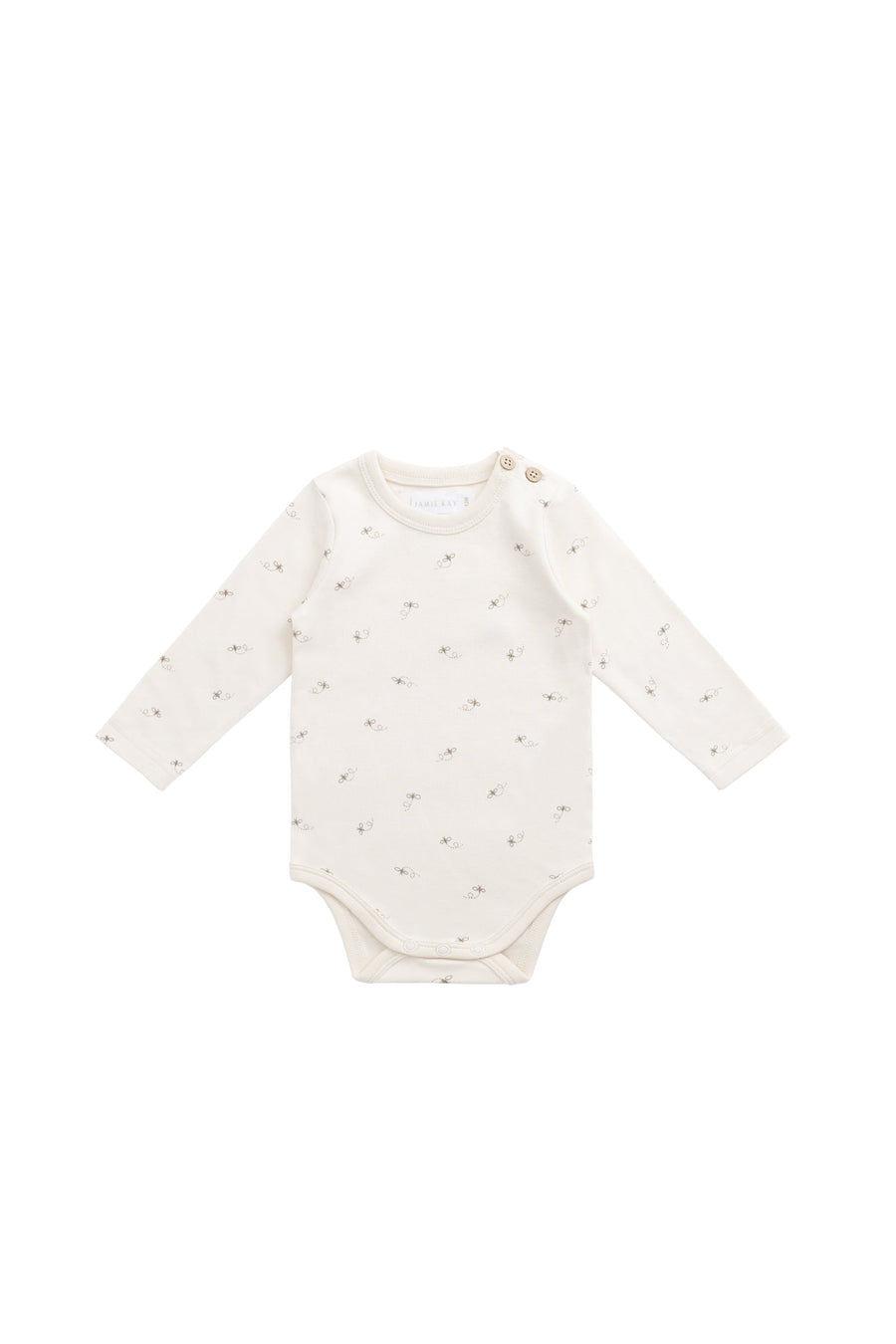 Organic Cotton Fernley Bodysuit - Bumblebees Childrens Bodysuit from Jamie Kay Australia