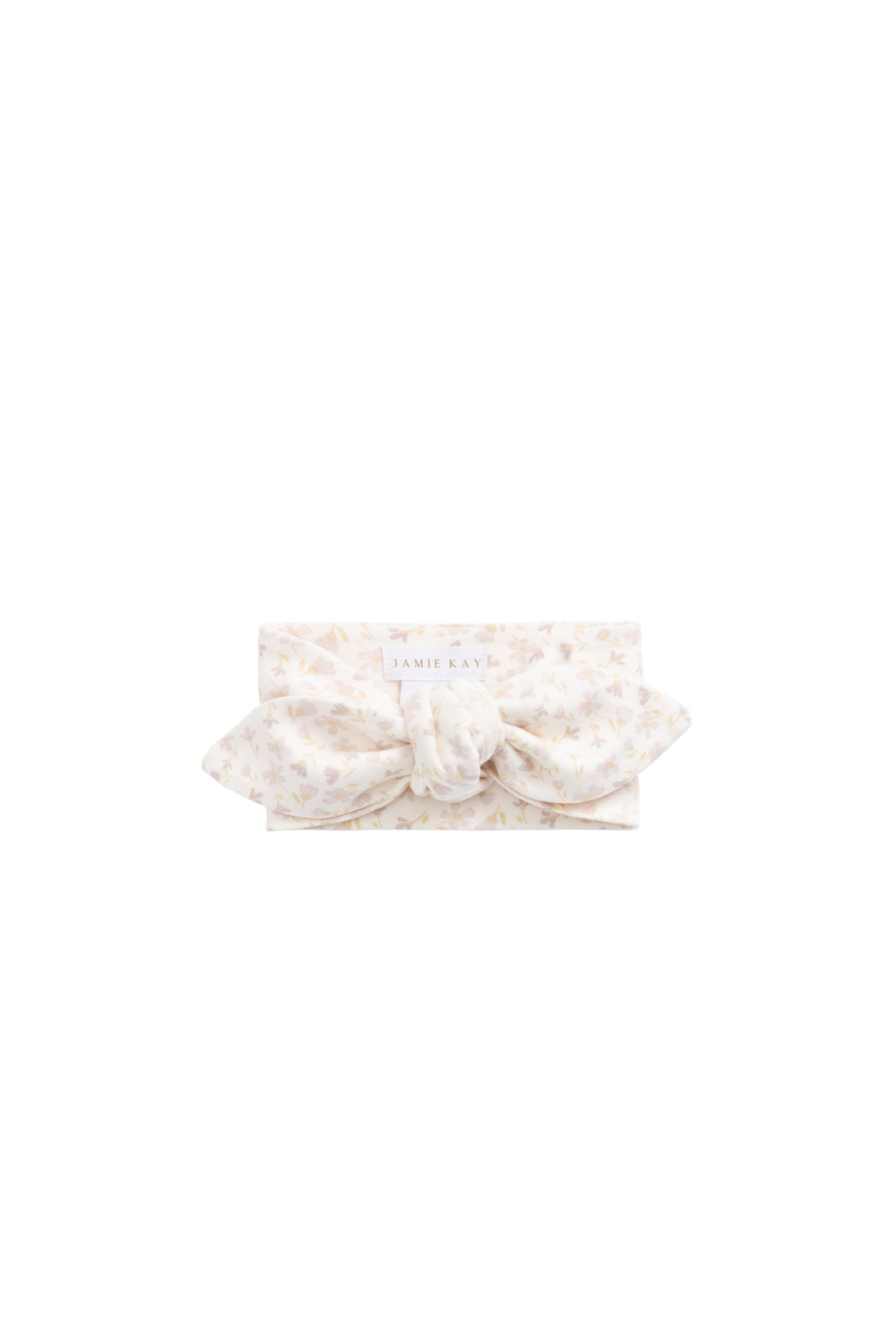 Organic Cotton Headband - Aries Mauve Childrens Headband from Jamie Kay Australia