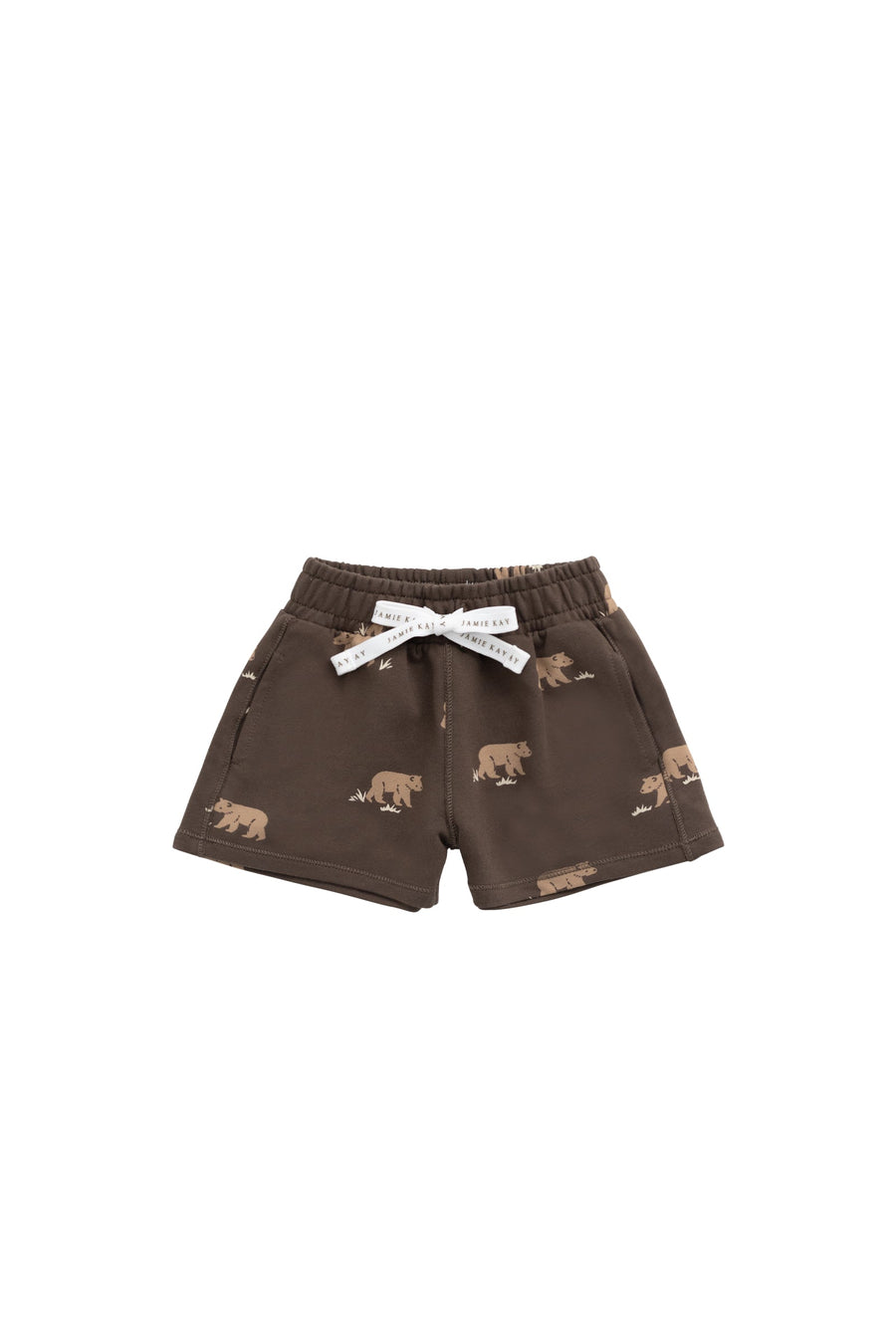 Organic Cotton Jalen Short - Bear Buddies Canteen Childrens Short from Jamie Kay Australia
