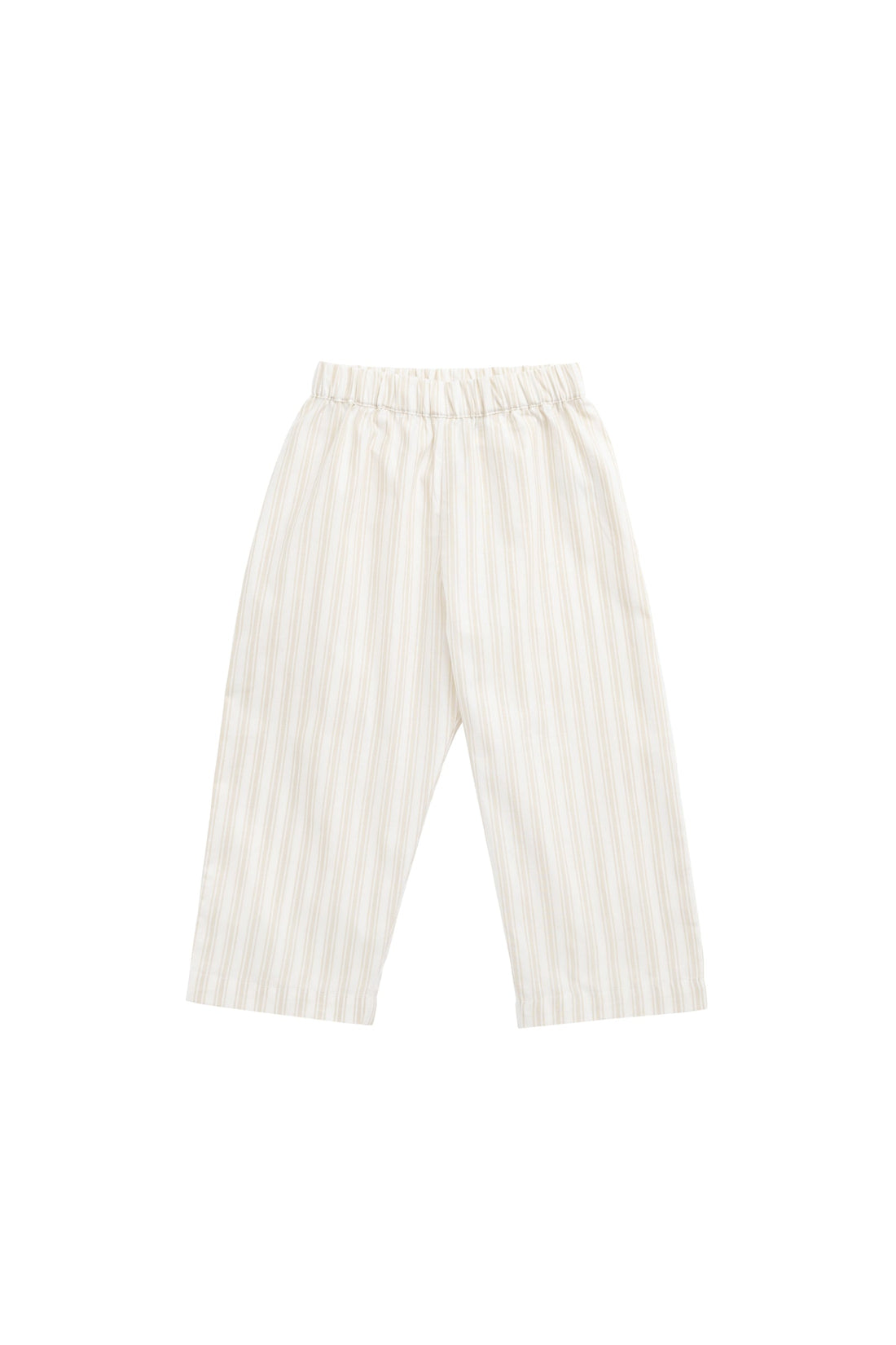 Organic Cotton Kingston Pant - Variegated Stripe Foam Childrens Pant from Jamie Kay Australia