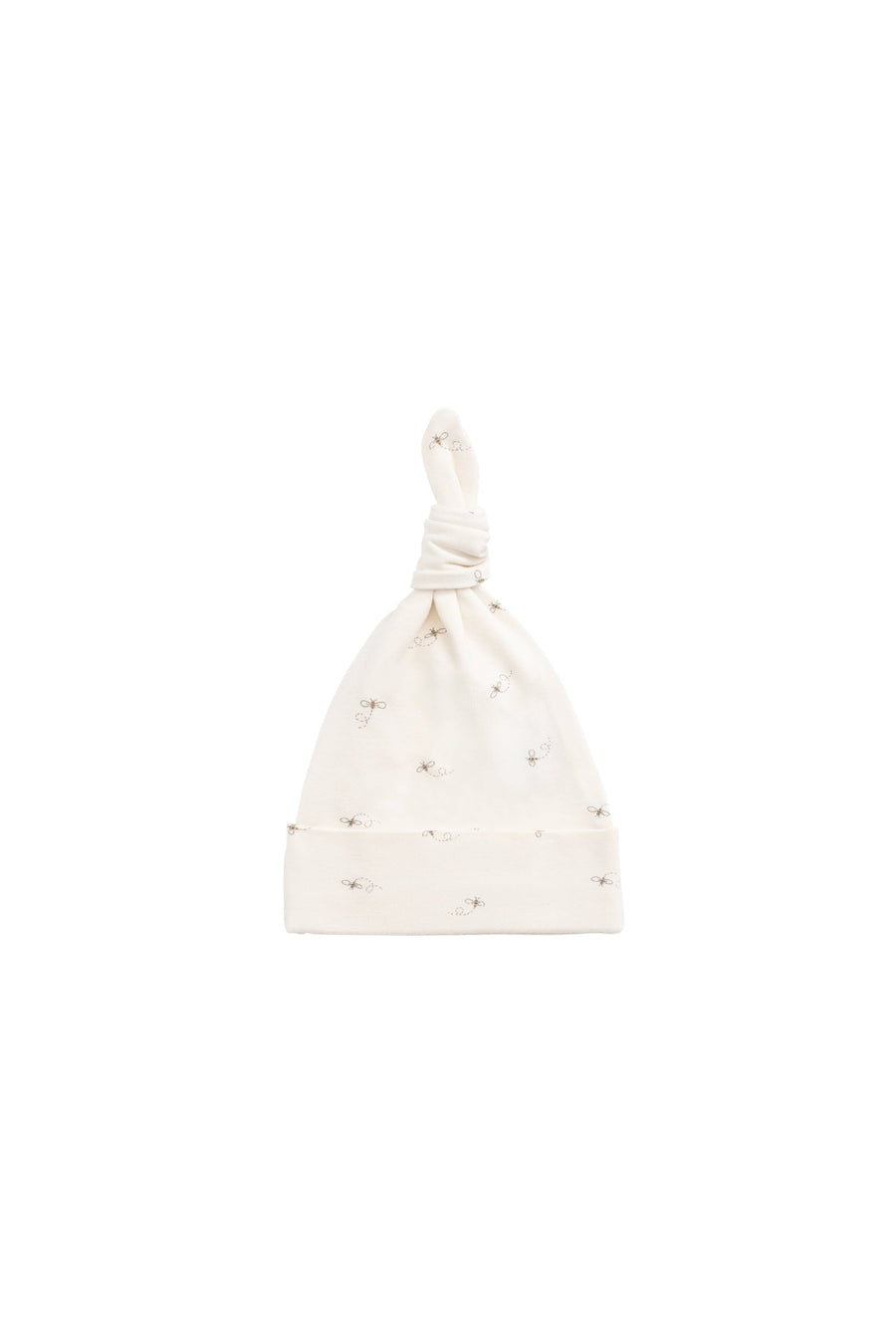 Organic Cotton Knot Beanie - Bumblebees Childrens Beanie from Jamie Kay Australia
