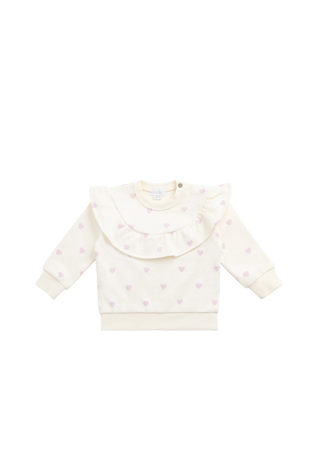 Organic Cotton Mckinley Sweatshirt - Mon Amour Lotus Childrens Top from Jamie Kay Australia