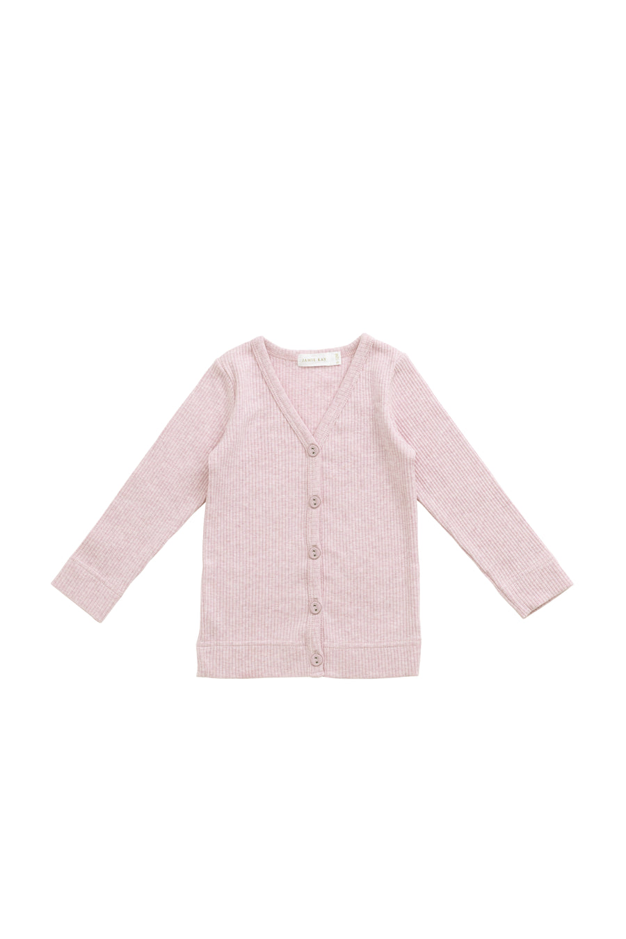 Organic Cotton Modal Cardigan - Chalk Marle Childrens Cardigan from Jamie Kay Australia