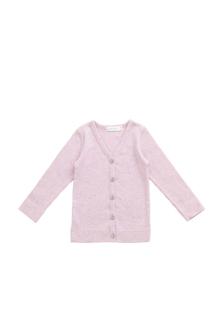 Organic Cotton Modal Cardigan - Orchid Marle Childrens Cardigan from Jamie Kay Australia
