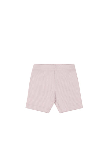 Organic Cotton Modal Elisa Bike Short - Violet Tint Childrens Short from Jamie Kay Australia