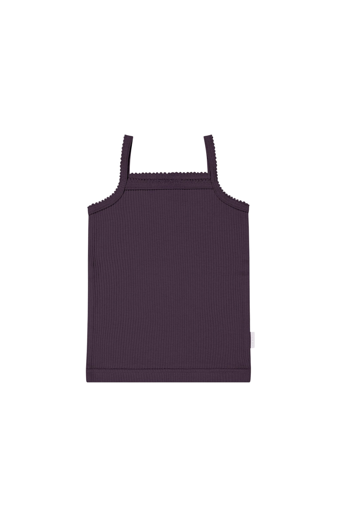 Organic Cotton Modal Marina Singlet - Blackberry Childrens Top from Jamie Kay Australia