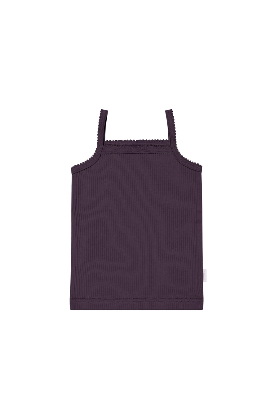 Organic Cotton Modal Marina Singlet - Blackberry Childrens Top from Jamie Kay Australia
