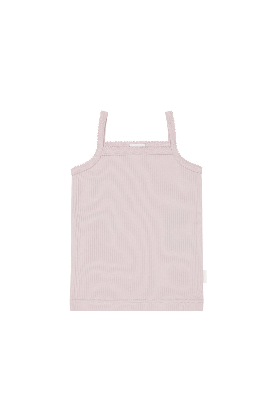 Organic Cotton Modal Marina Singlet - Violet Tint Childrens Top from Jamie Kay Australia