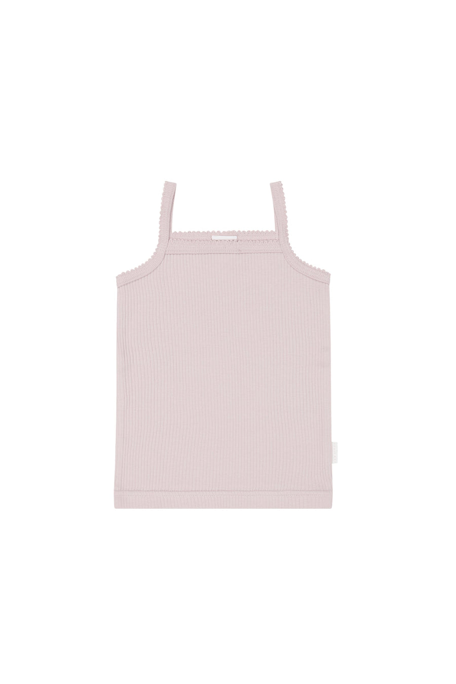 Organic Cotton Modal Marina Singlet - Violet Tint Childrens Top from Jamie Kay Australia