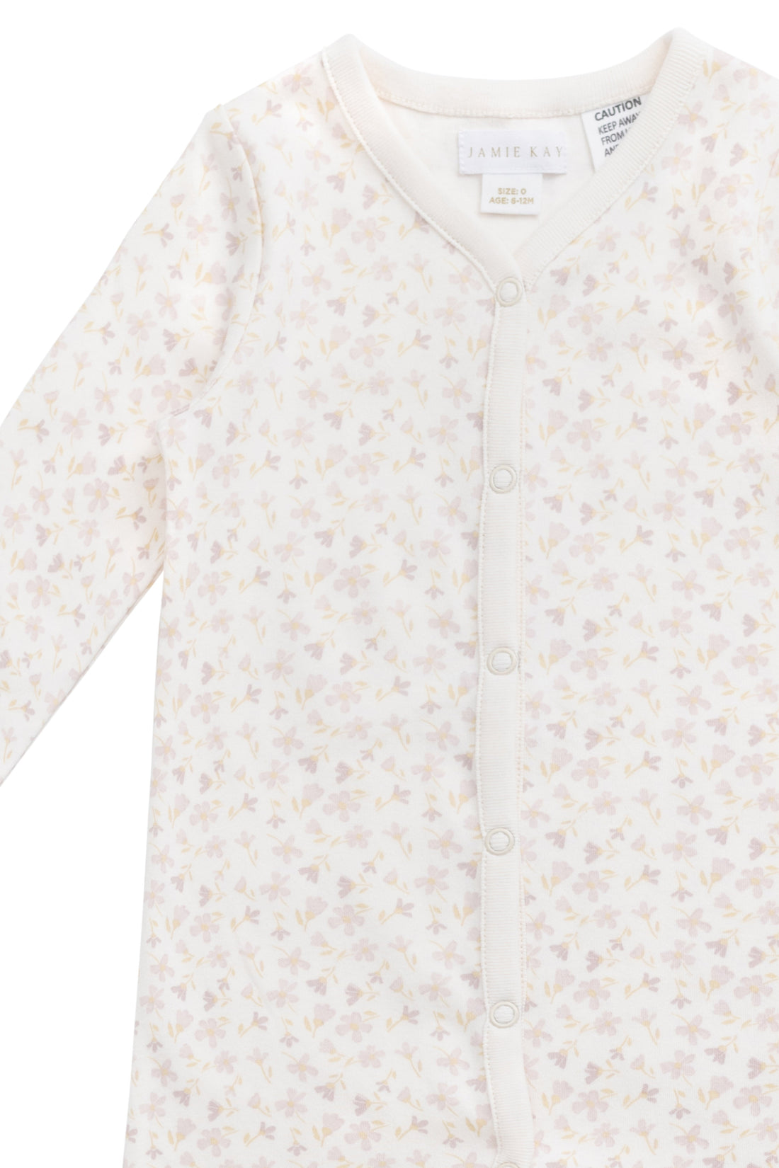 Organic Cotton Murphy Onepiece - Aries Mauve Childrens Onepiece from Jamie Kay Australia