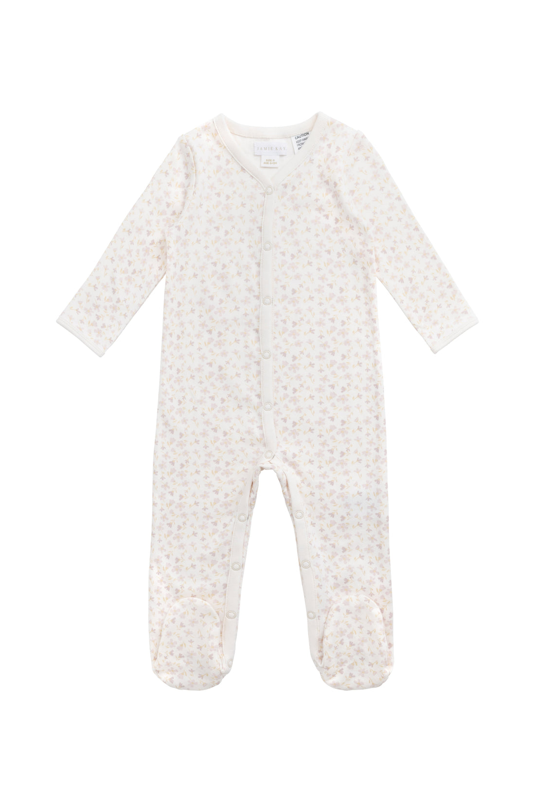 Organic Cotton Murphy Onepiece - Aries Mauve Childrens Onepiece from Jamie Kay Australia