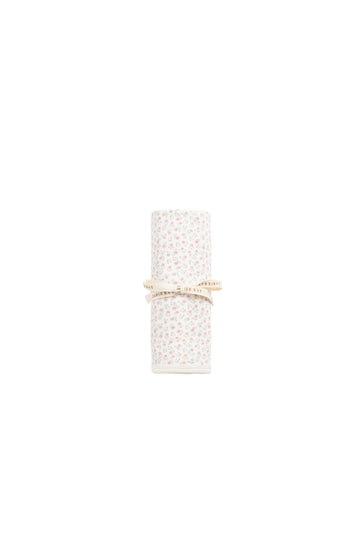 Organic Cotton Murphy Wrap - Posy Garden Pink Childrens Wrap from Jamie Kay Australia