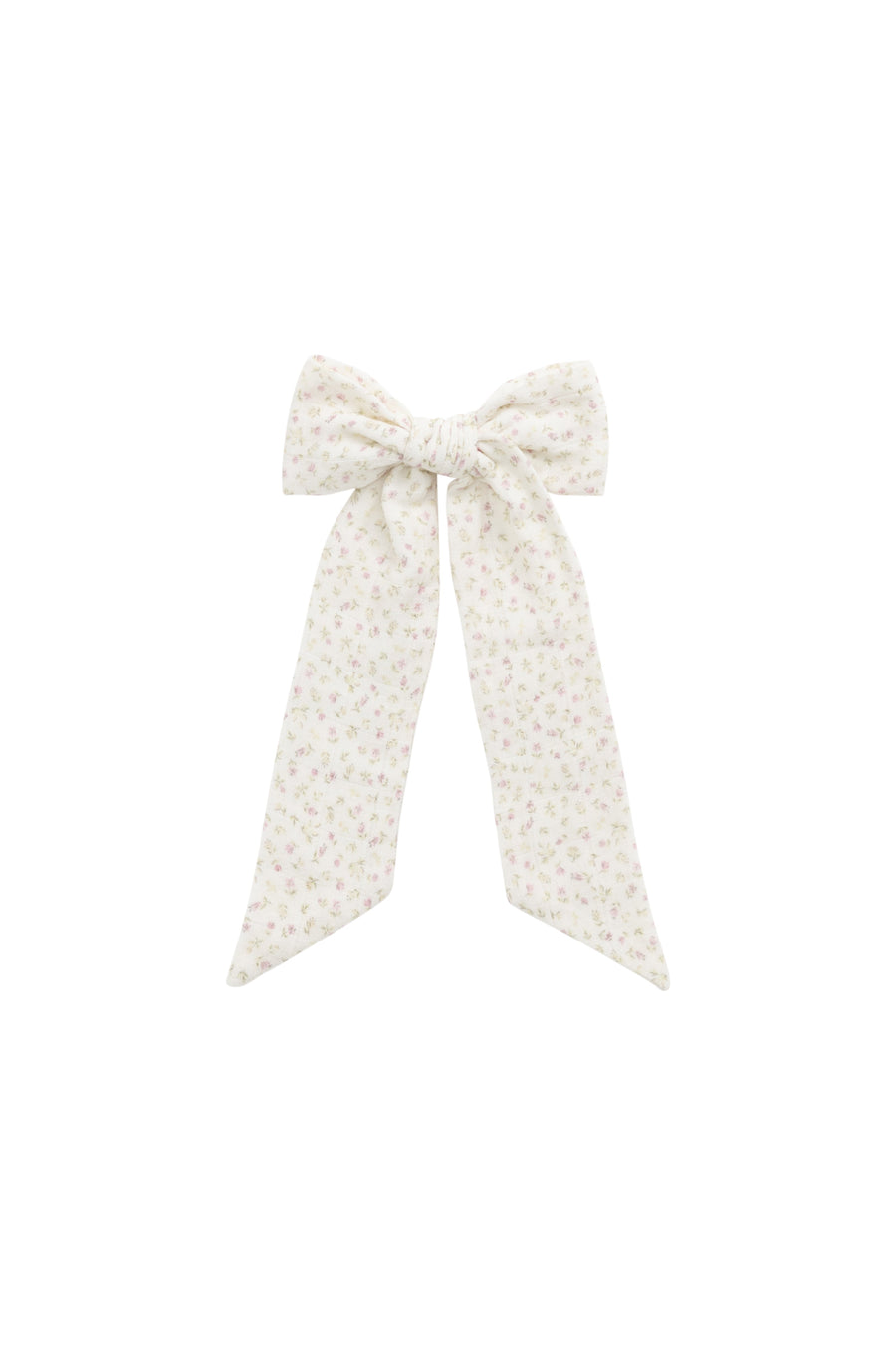 Organic Cotton Muslin Alora Bow - Pippa Pink Childrens Bow from Jamie Kay Australia
