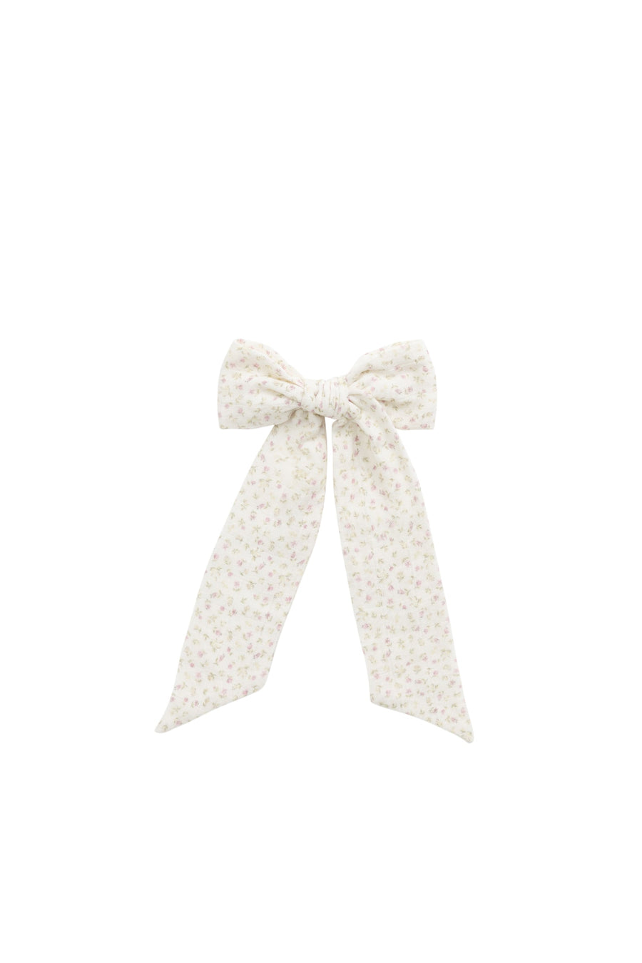 Organic Cotton Muslin Alora Bow - Pippa Pink Childrens Bow from Jamie Kay Australia