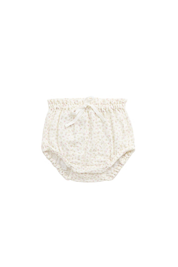 Organic Cotton Muslin Cleo Bloomer - Pippa Pink Childrens Bloomer from Jamie Kay Australia