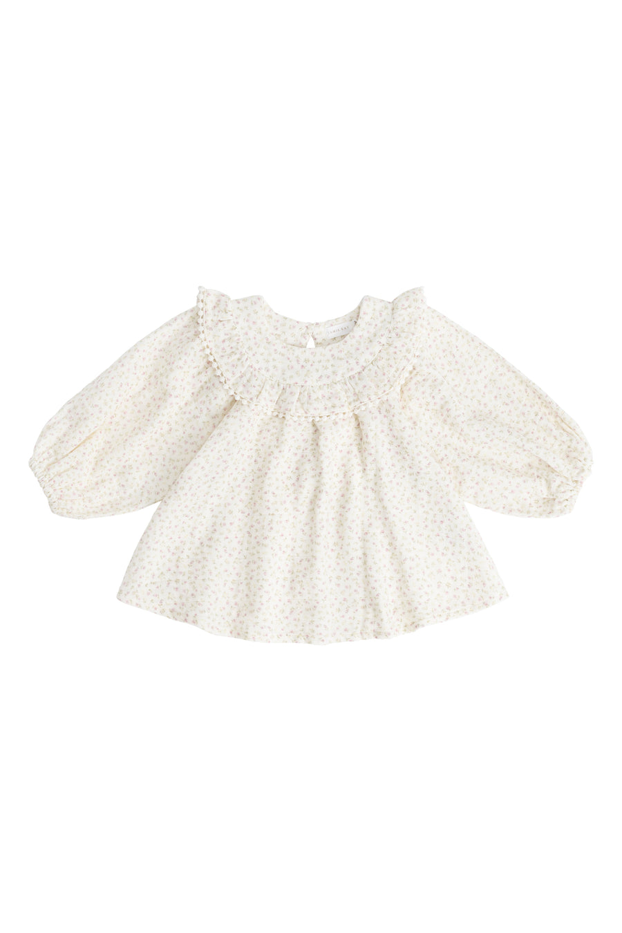Organic Cotton Muslin Cleo Blouse - Pippa Pink Childrens Top from Jamie Kay Australia