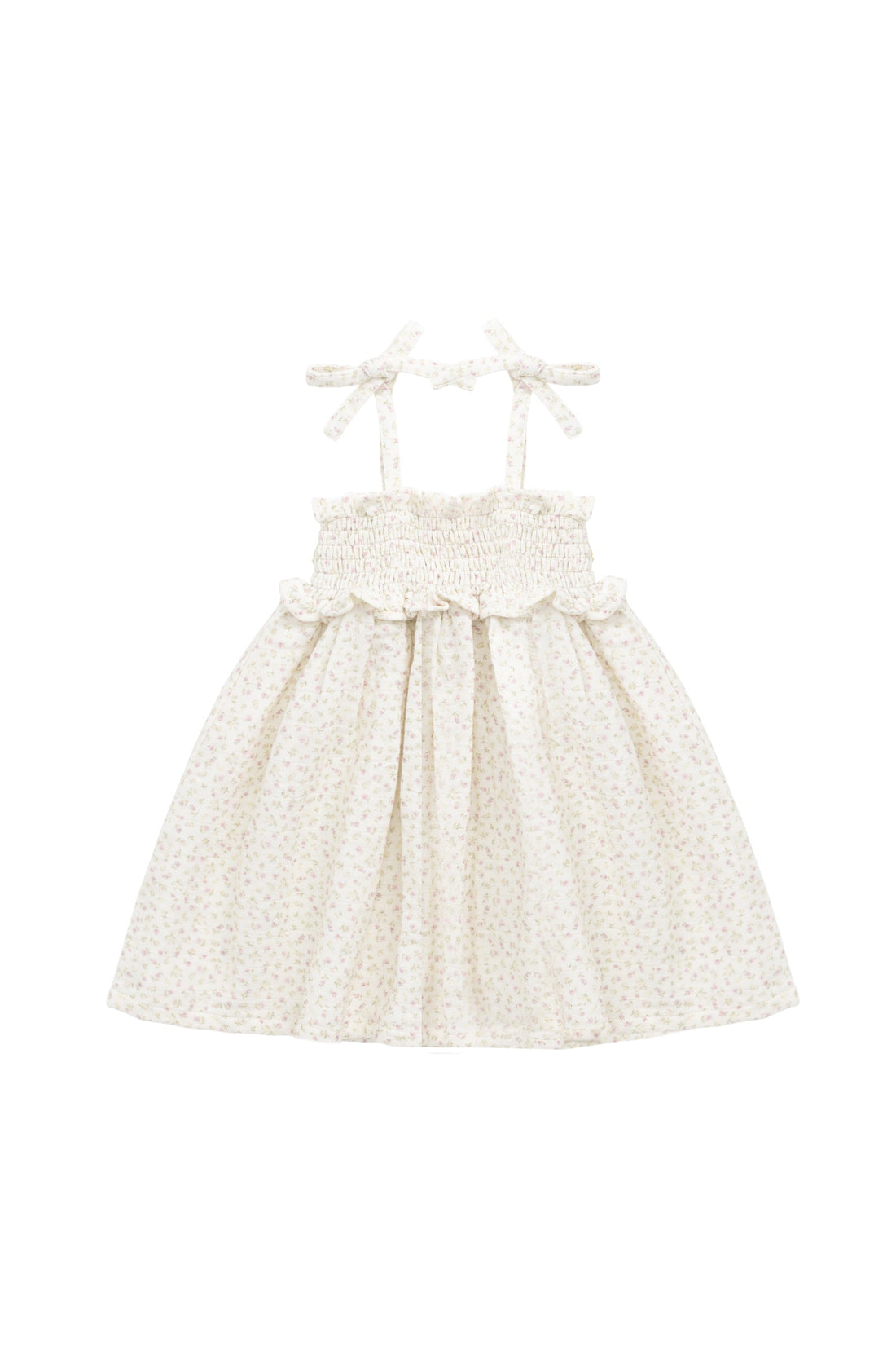 Organic Cotton Muslin Cleo Dress - Pippa Pink Childrens Dress from Jamie Kay Australia