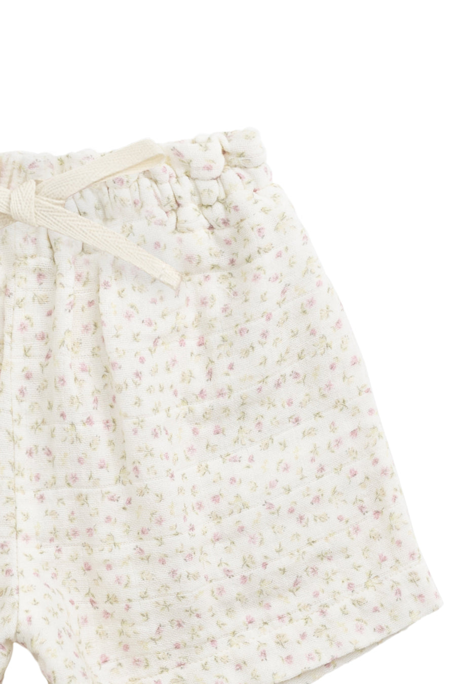 Organic Cotton Muslin Emelia Short - Pippa Pink Childrens Short from Jamie Kay Australia