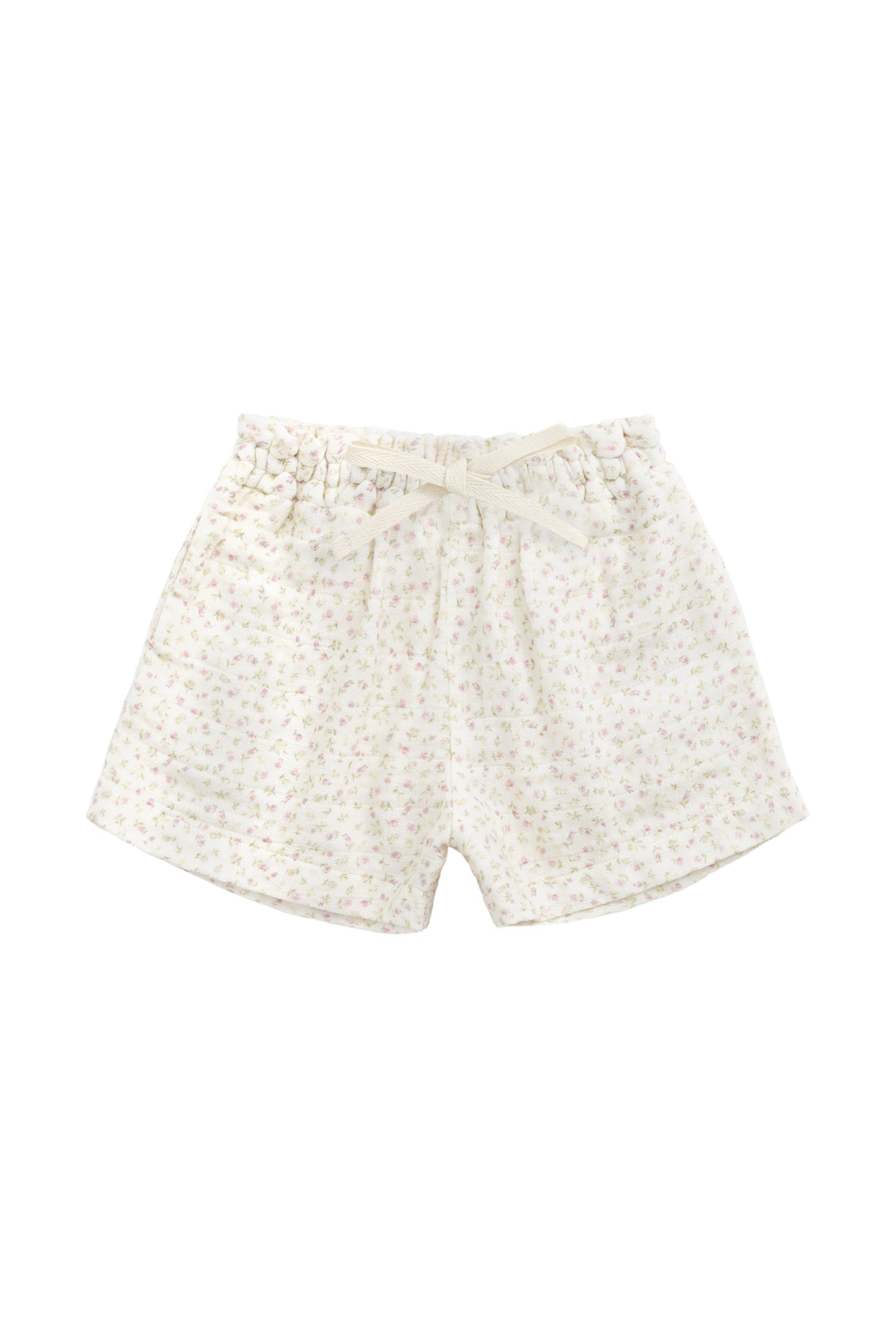 Organic Cotton Muslin Emelia Short - Pippa Pink Childrens Short from Jamie Kay Australia