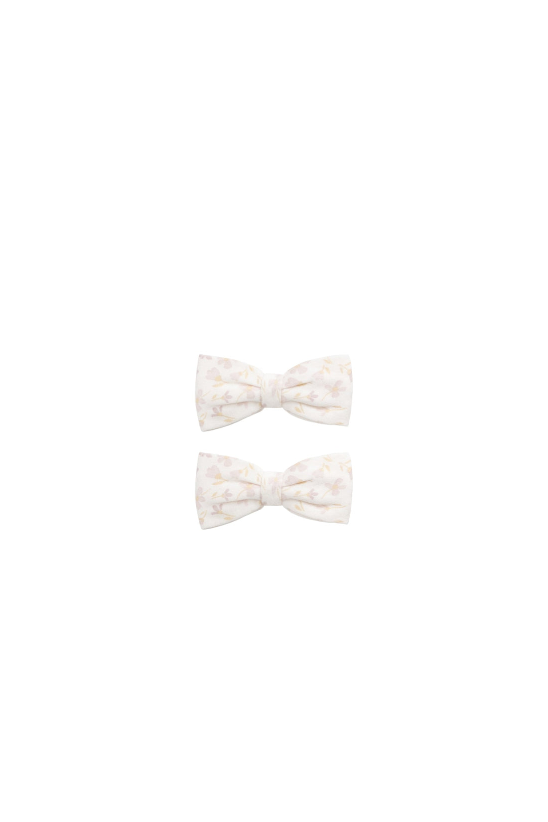 Organic Cotton Noelle 2pk Bow - Aries Mauve Childrens Bow from Jamie Kay Australia