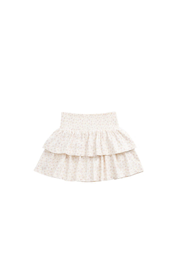 Organic Cotton Ruby Skirt - Aries Mauve Childrens Skirt from Jamie Kay Australia