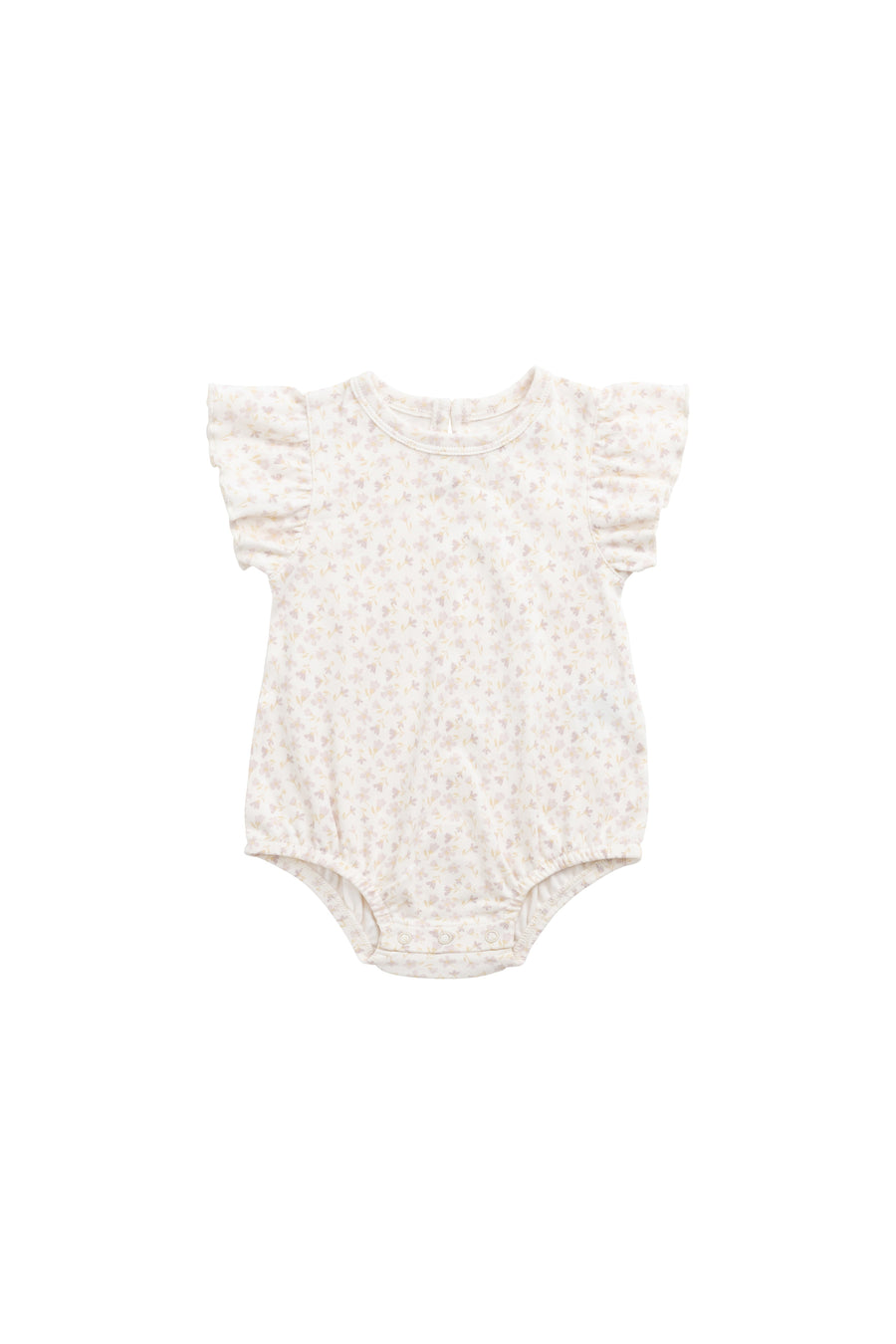 Organic Cotton Sage Onepiece - Aries Mauve Childrens Onepiece from Jamie Kay Australia