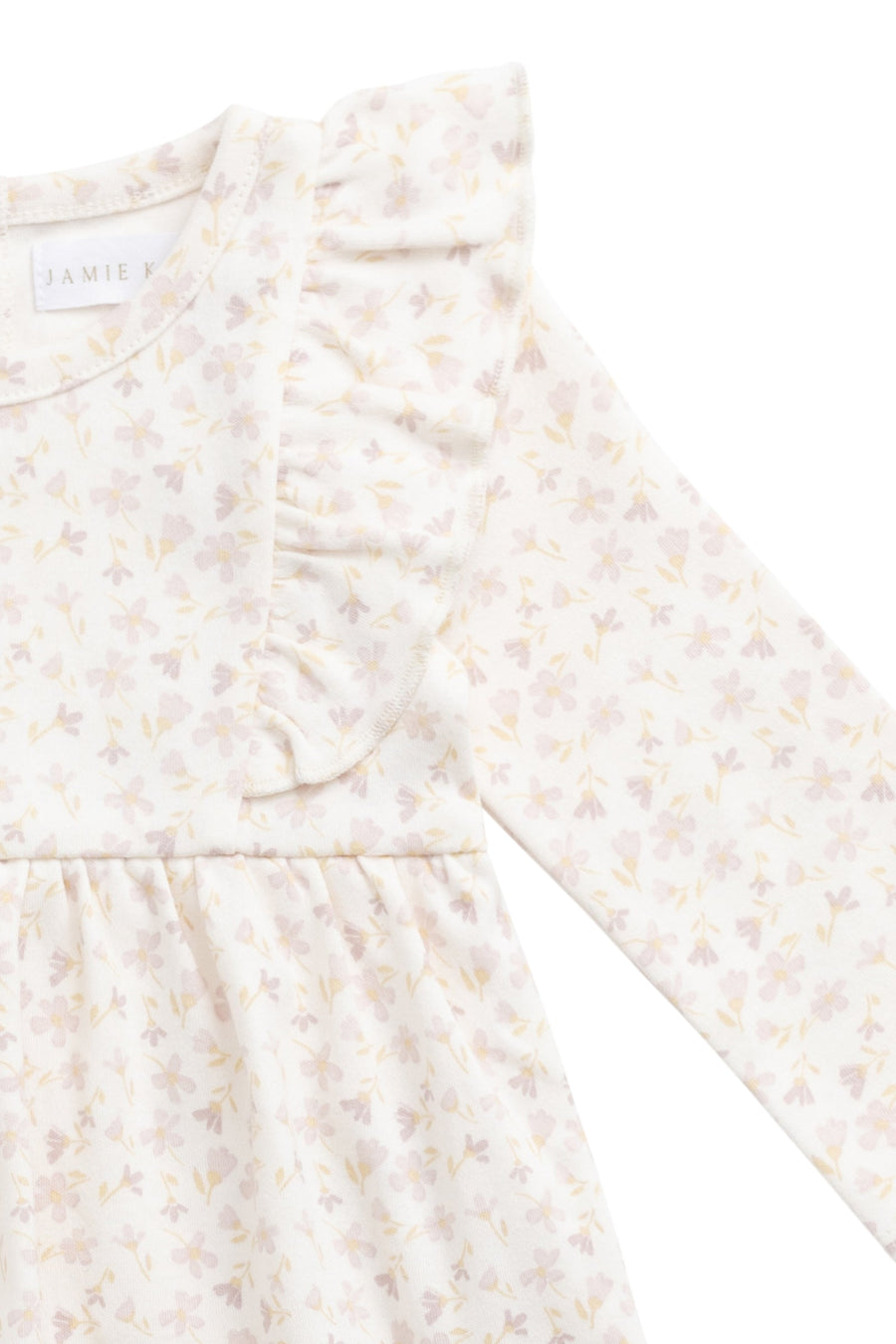 Organic Cotton Vivienne Playsuit - Aries Mauve Childrens Playsuit from Jamie Kay Australia