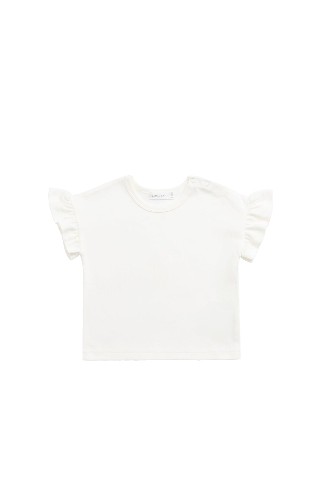 Pima Cotton Antoinette Top - Parchment Childrens Top from Jamie Kay Australia