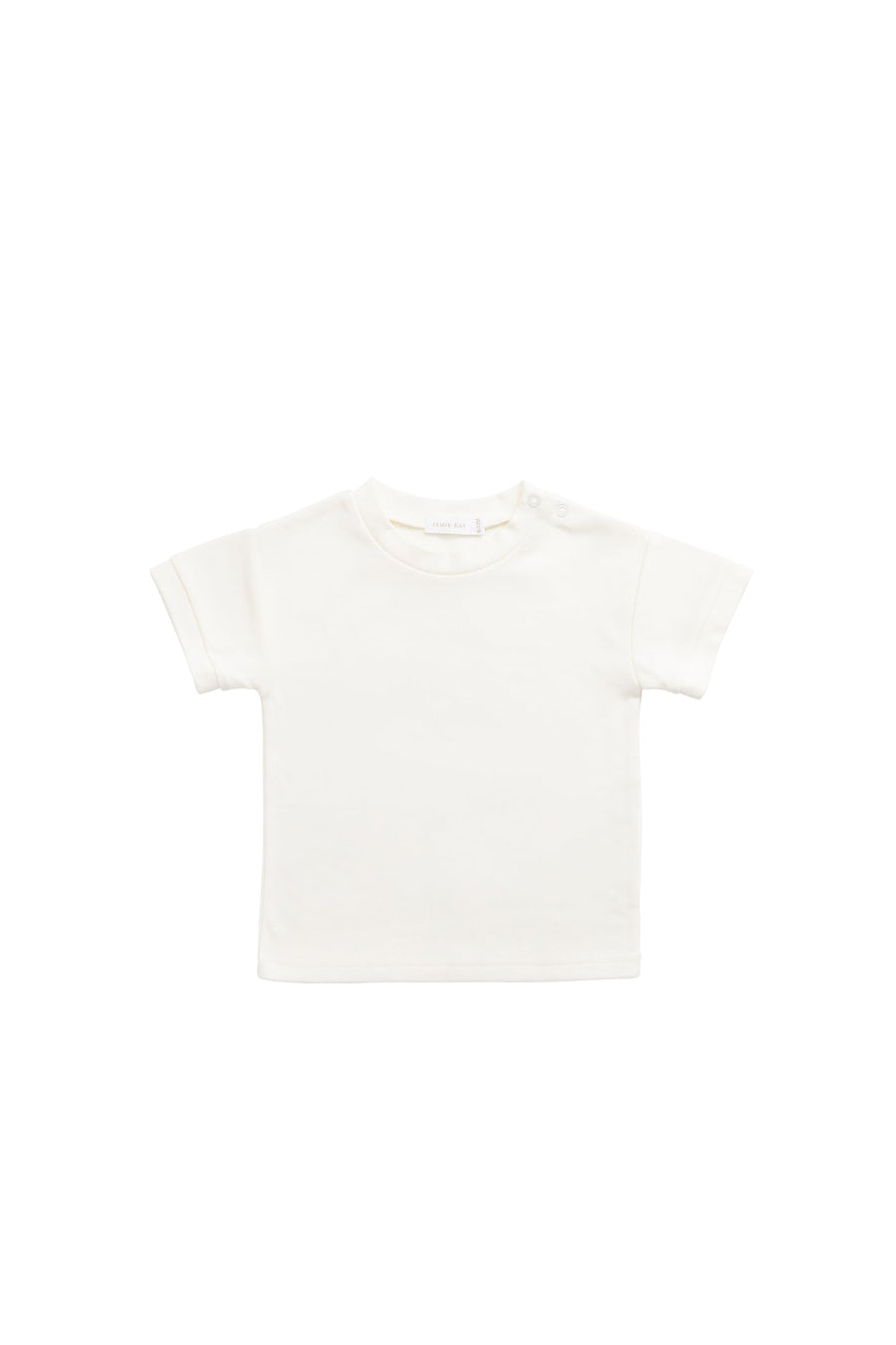 Pima Cotton Eddie Tee - Cloud Childrens Top from Jamie Kay Australia