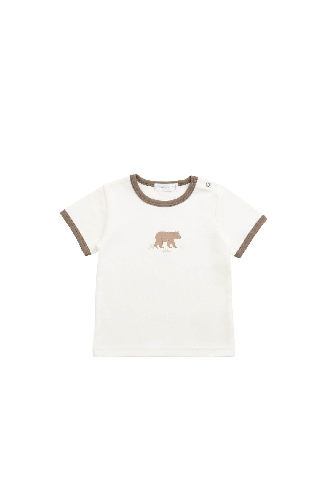 Pima Cotton Erik Tee - Buddy Bear Cloud Childrens Top from Jamie Kay Australia