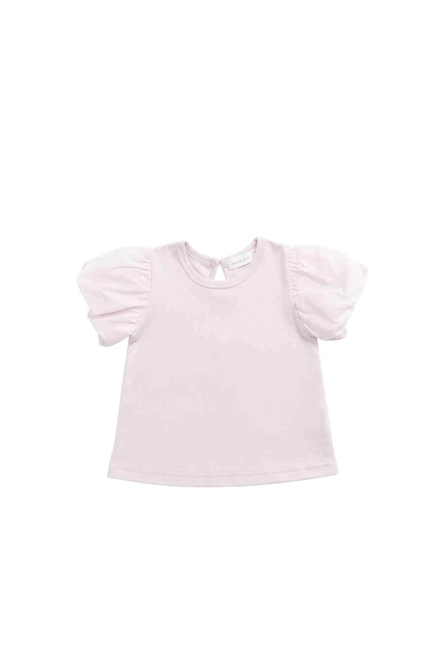 Pima Cotton Myla Top - Soft Misty Rose Childrens Top from Jamie Kay Australia