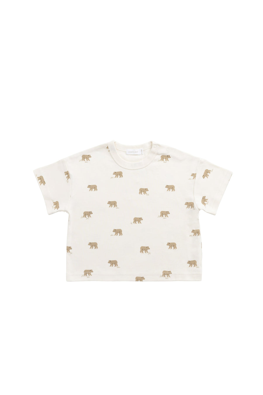 Pima Cotton Wesley Tee - Cub Walk Samoyed Childrens Top from Jamie Kay Australia