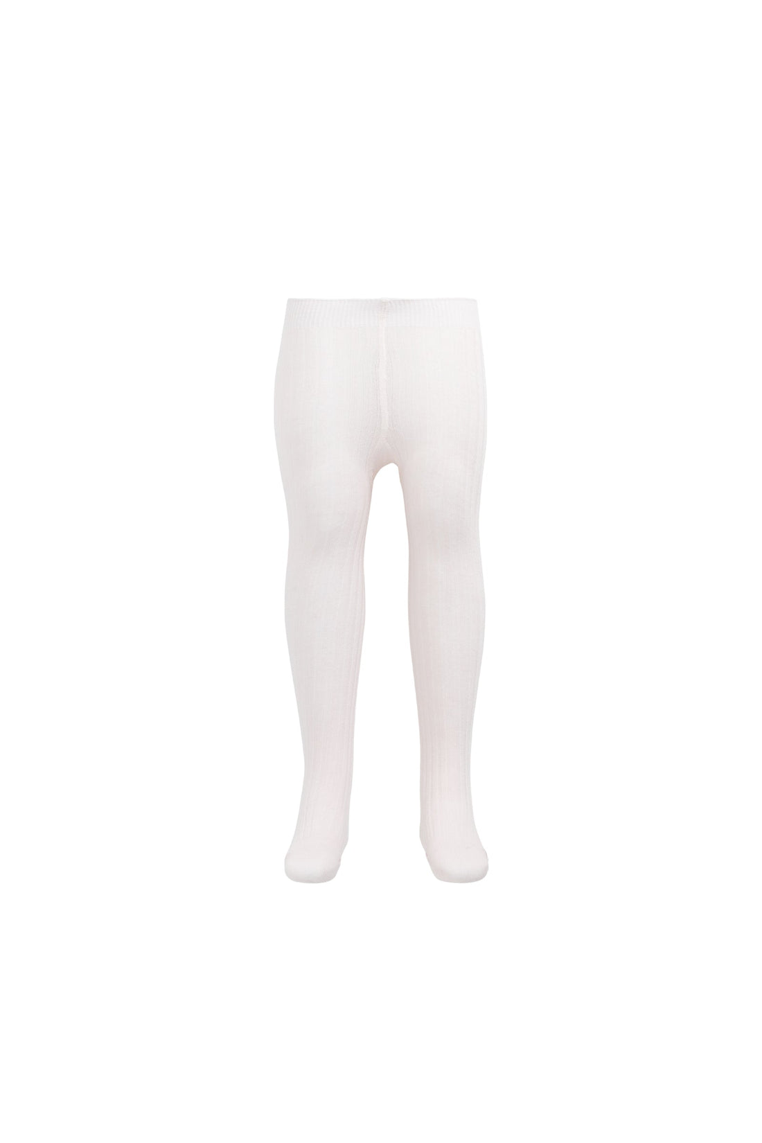 Ribbed Tight - Soft Misty Rose Childrens Tight from Jamie Kay Australia