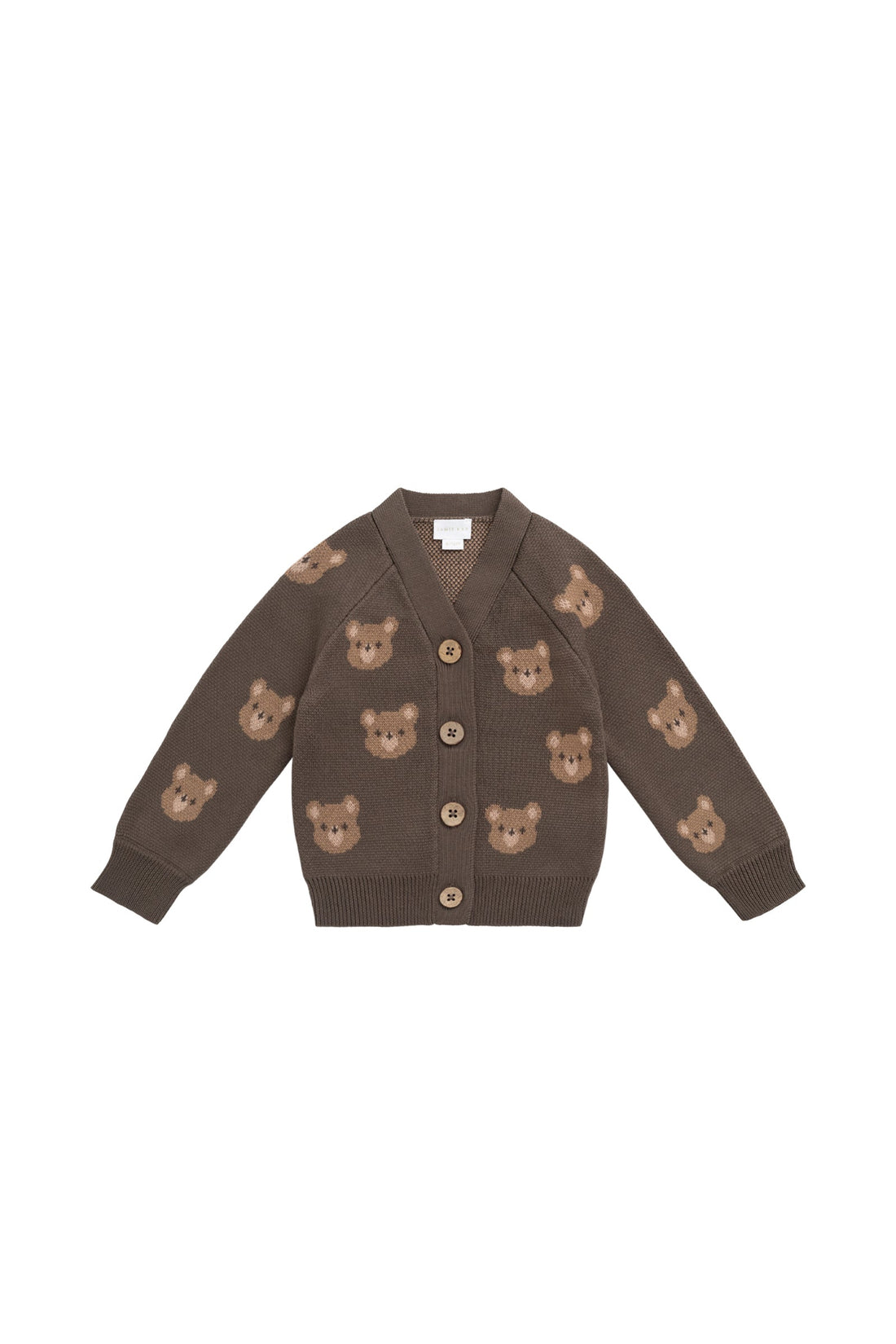 Samuel Cardigan - Bobbie Bear Canteen Childrens Cardigan from Jamie Kay Australia