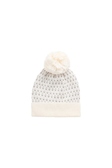 Savannah Jacquard Hat - Sheer Pink Childrens Hat from Jamie Kay Australia