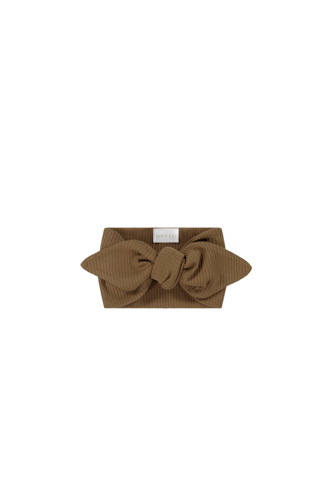 Organic Cotton Modal Headband - Crème Caramel Childrens Headband from Jamie Kay Australia