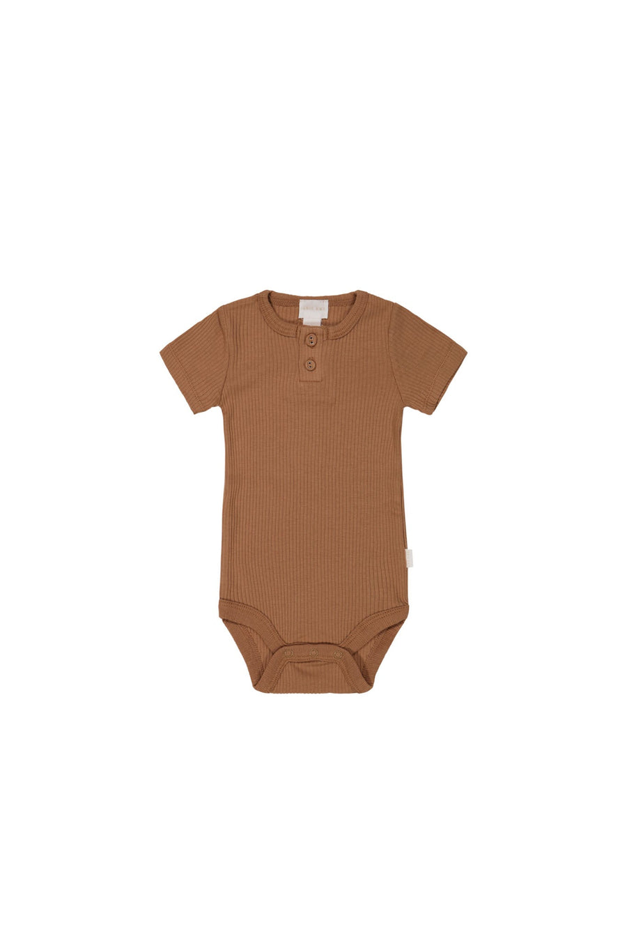 Organic Cotton Modal Darcy Rib Tee Bodysuit - Baker Childrens Bodysuit from Jamie Kay Australia