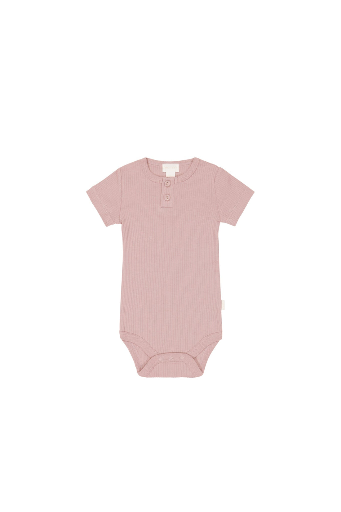 Organic Cotton Modal Darcy Rib Tee Bodysuit - Doll Childrens Bodysuit from Jamie Kay Australia