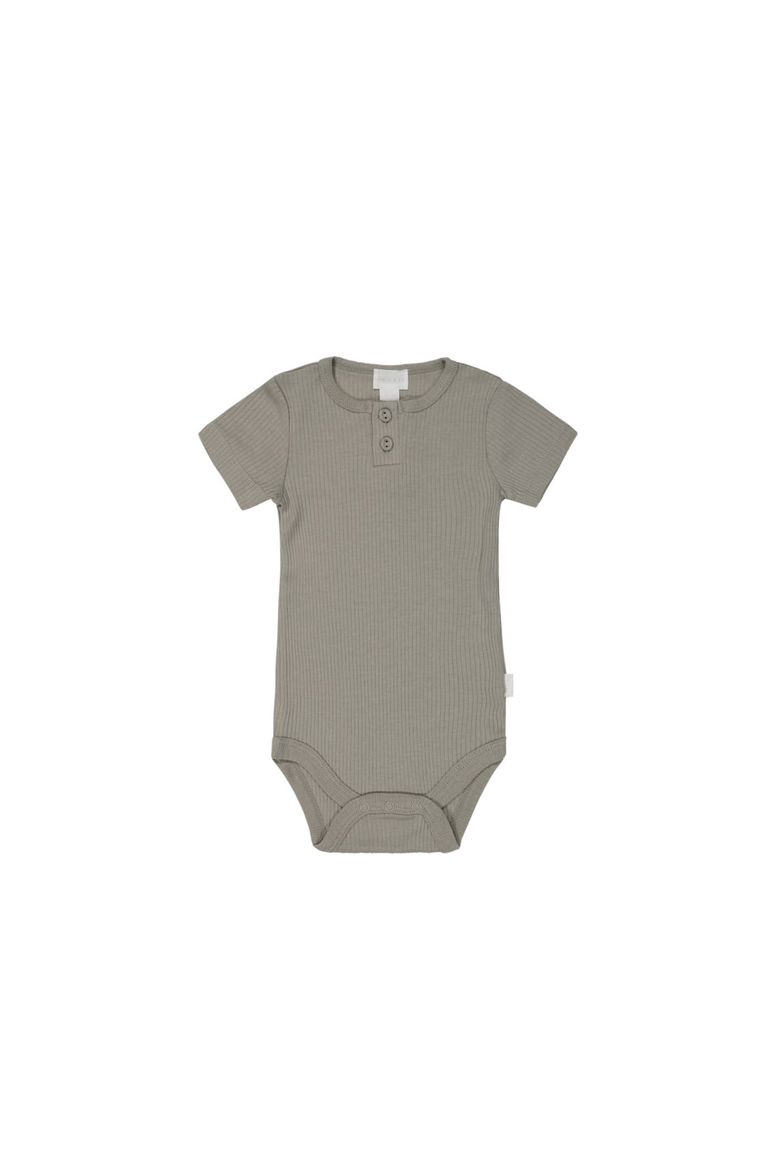 Organic Cotton Modal Darcy Rib Tee Bodysuit - Twig Childrens Bodysuit from Jamie Kay Australia