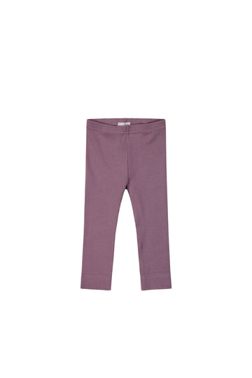 Organic Cotton Modal Everyday Legging - Della Childrens Legging from Jamie Kay Australia