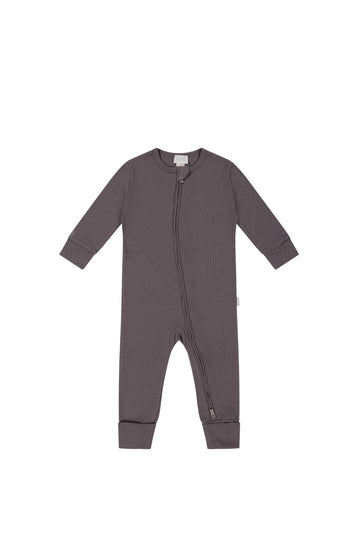 Organic Cotton Modal Frankie Onepiece - Carob Childrens Onepiece from Jamie Kay Australia